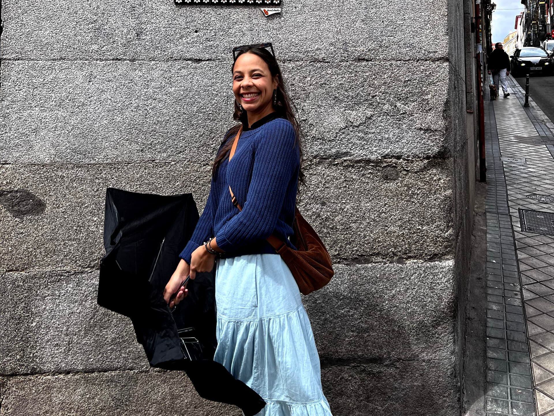 La venezolana Andreína Crepsac en una imagen cedida por ella.