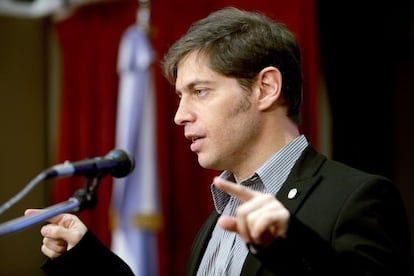 Axel Kicillof, ministro de Econom&iacute;a argentino.