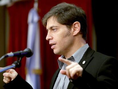 Axel Kicillof, ministro de Economia argentino.