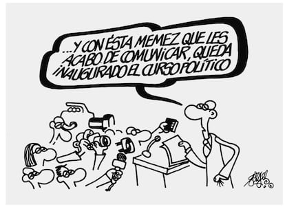 Esta joya para los millones de seguidores de Forges incluye en sus páginas garabatos, plantillas que utilizaba para trabajar, viñetas descartadas...