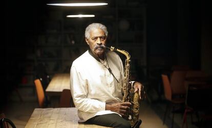 Charles McPherson, fotografiado en Madrid. 