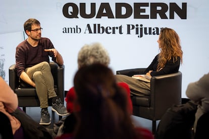 Club de lectura del Quadern con Albert Pijuan, este jueves en el Estudio Toresky, en Barcelona.