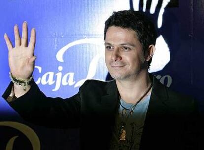 Alejandro Sanz, el pasado día 16 en Madrid.