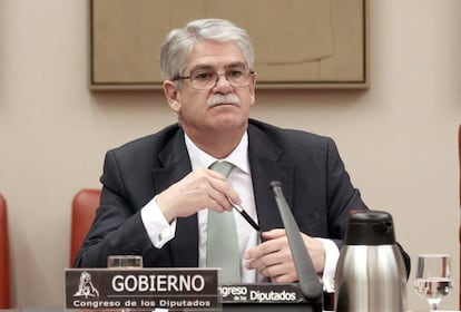 El ministro Alfonso Dastis, en una imagen de archivo.