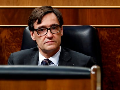 Salvador Illa comparece en el Congreso, en directo