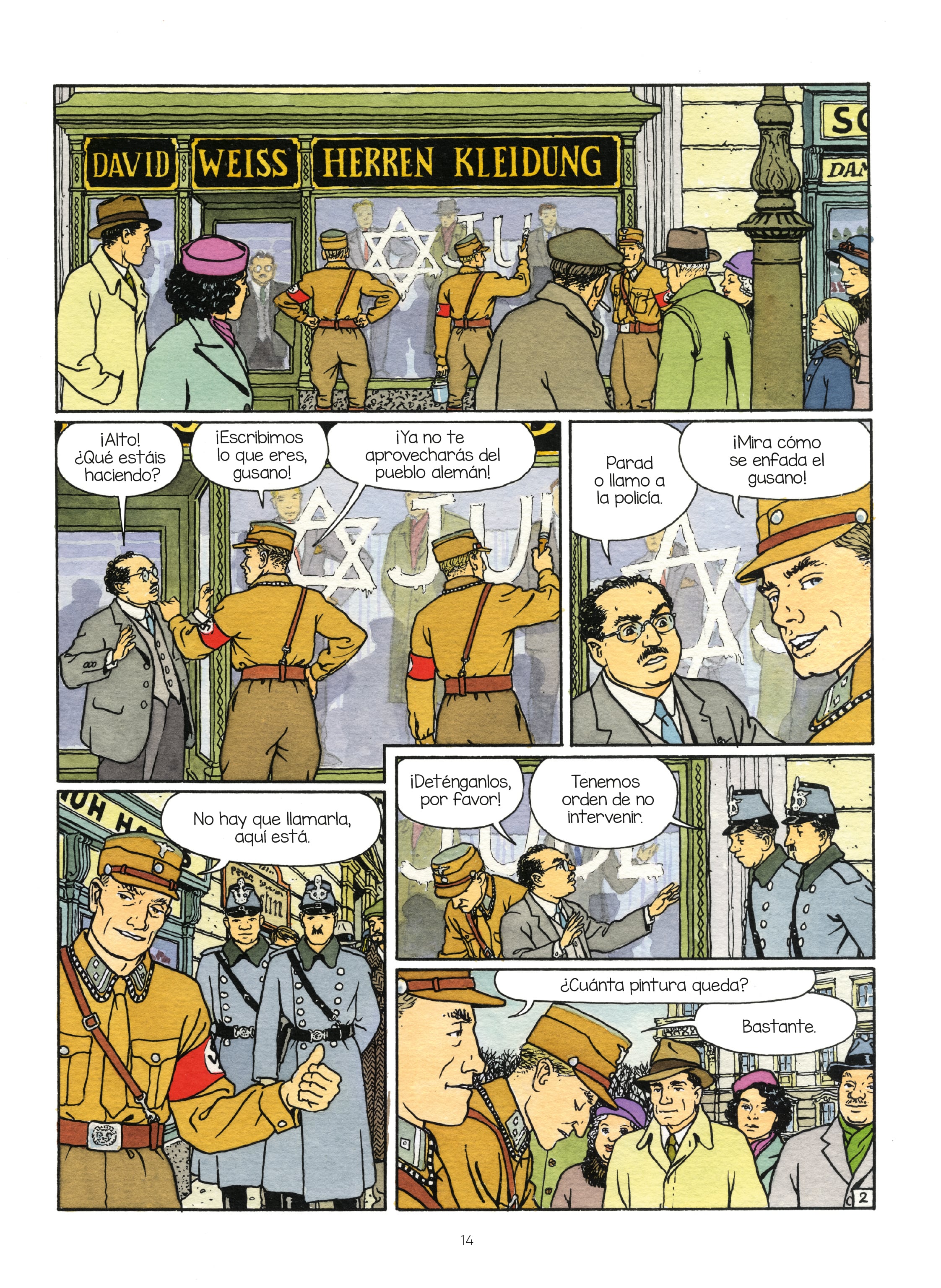 Viñetas de 'Los primos Meyer' de Vittorio Giardino.