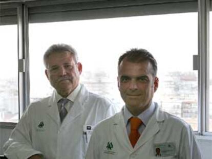 Juan Manuel Herrerías, a la izquierda, y Manuel Rodríguez Téllez.