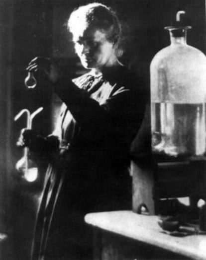La científica Marie Curie.