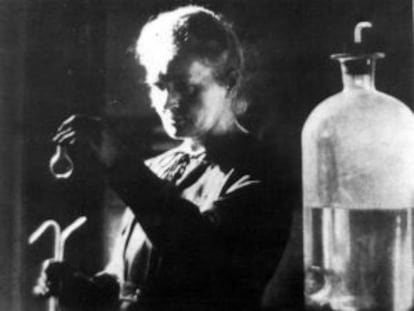 La científica Marie Curie.