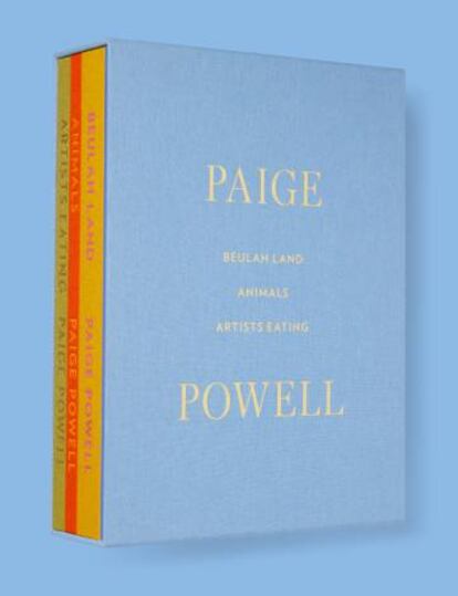 Los tres libros de tapa dura que Powell ha publicado de la mano de Gucci, la firma de lujo, y la editorial Dashwood Books.