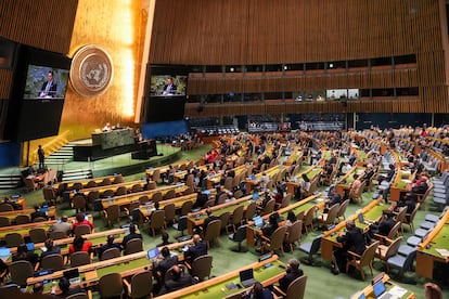 Asamblea general de la ONU en Nueva York