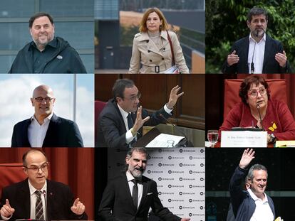 Quién es quién entre los presos del ‘procés’ que el Gobierno ha indultado