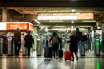 Estación de Cercanías de Atocha Renfe, en Madrid. Samuel Sánchez