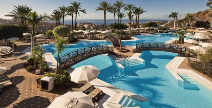 Hotel Melia Jardines del Teide, en Tenerife.