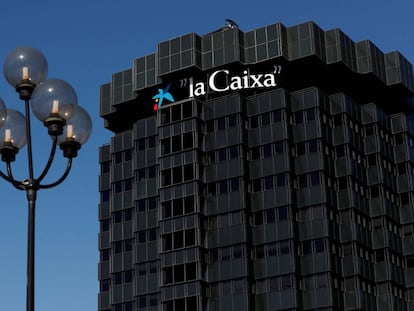 Sede de CaixaBank en Barcelona.