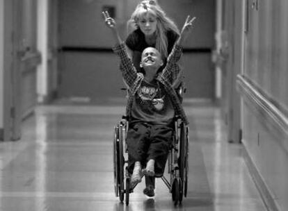 Cyndie French y su hijo Derek, en una de las imágenes de Renée C. Bayer premiadas con el Pulitzer de reportaje fotográfico.