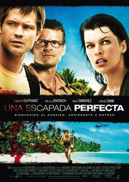 Cartel de Una escapada perfecta