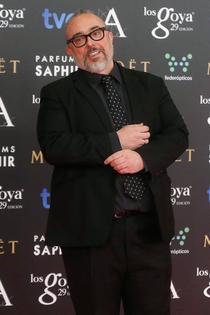 El director Alex Iglesia.