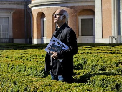 Ludovico Einaudi, pianista y compositor italiano, en el Prado, el pasado mes.