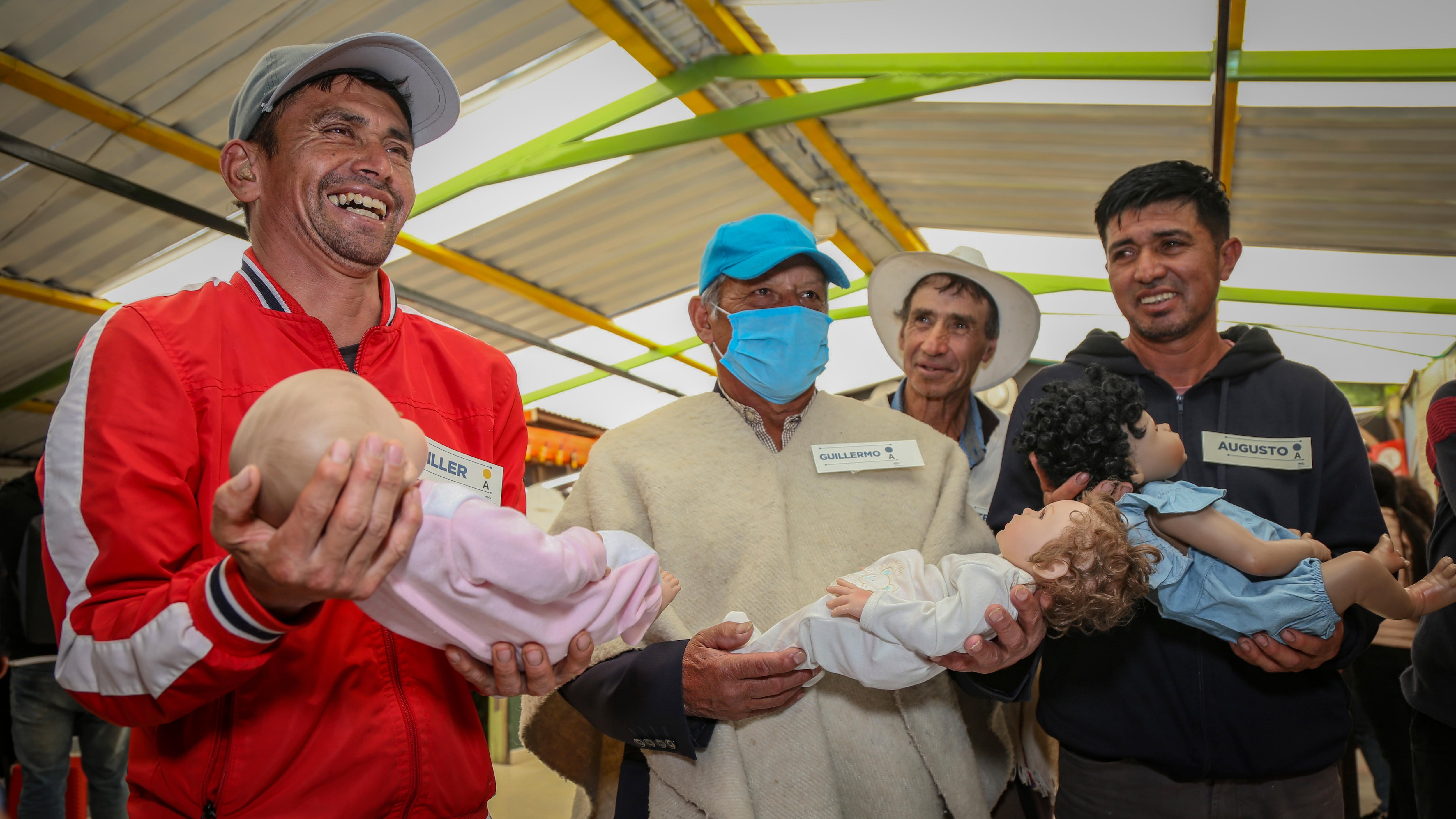 Aprender a cuidar y replantear lo que significa ser hombre en el campo bogotano