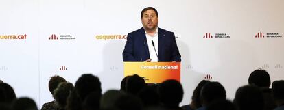 Catalan Deputy Premier Oriol Junqueras.