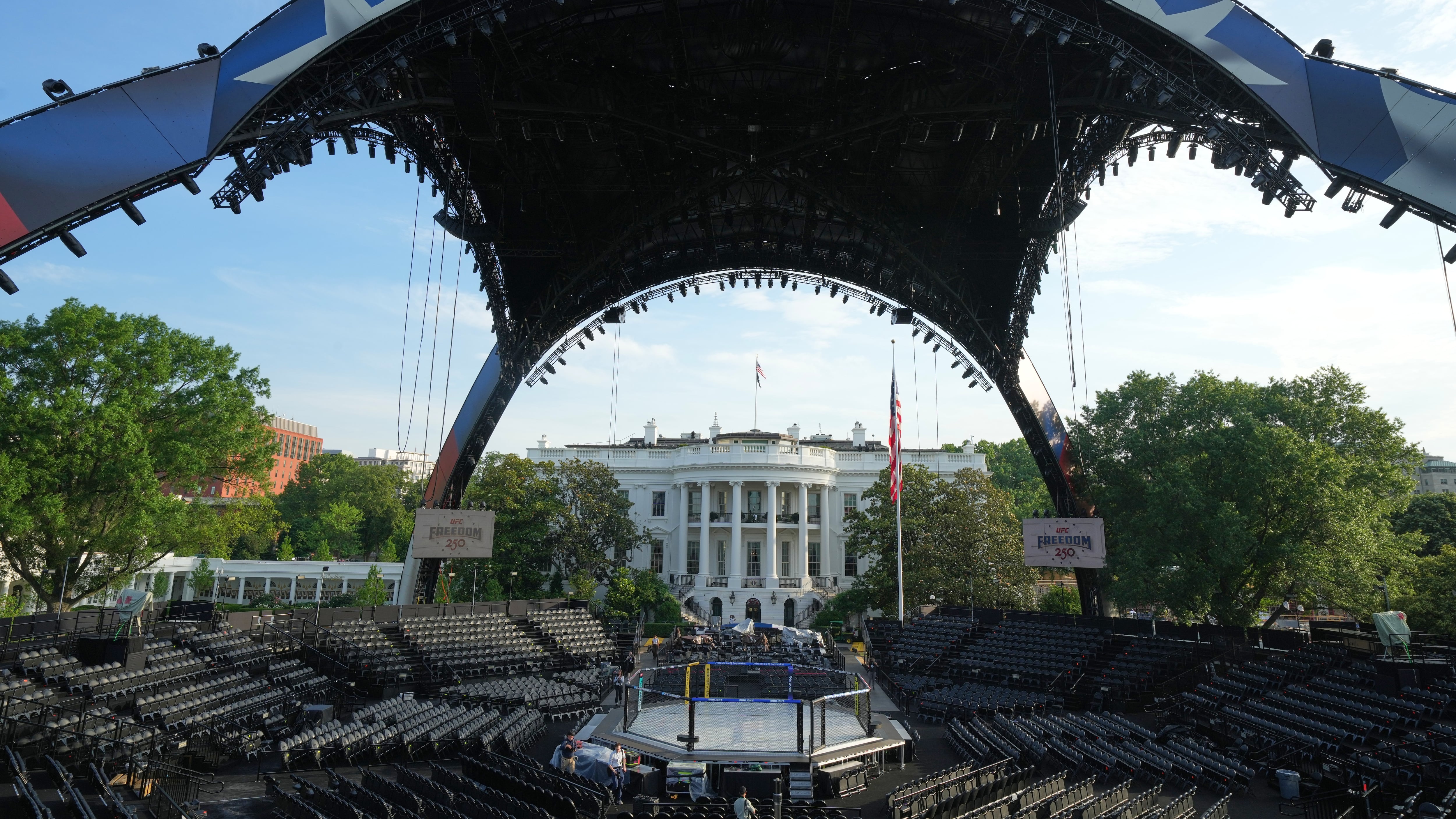 14 luchadores y siete combates: así toma forma la arena en la Casa Blanca