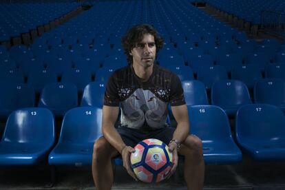 Tiago, en el Vicente Calderón.