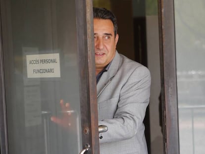 Manuel Bustos, en els jutjats de Sabadell el 2014.