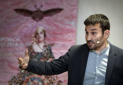 El consejero de Educación, Vicent Marzà, cuyo departamento ha redactado la ley de Mecenazgo.