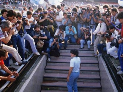 Héroe y villano: la turbulenta vida de Maradona convertida en serie