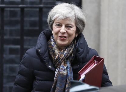 La primera ministra brit&aacute;nica, Theresa May.