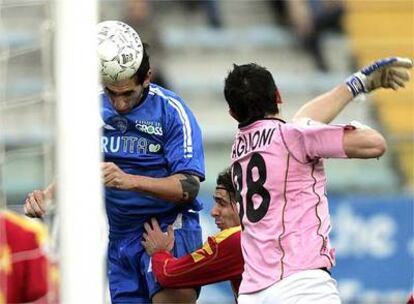 Caglioni, en un partido frente al Empoli