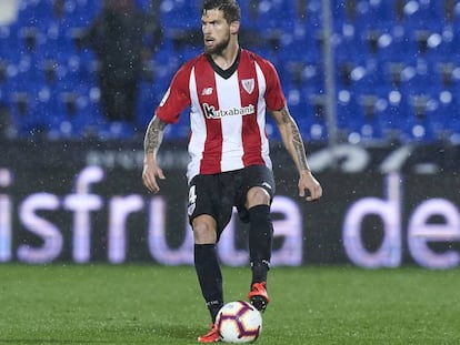 Inigo Martinez, en un partido del Athletic.