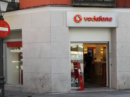 Tienda de Vodafone. 