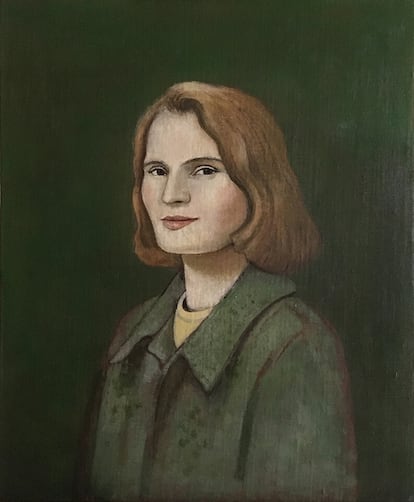 La escritora Carmen Laforet ha sido también recientemente incorporada a la galería de retratos del Ateneo.