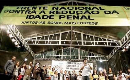 Representantes de movimentos sociais e de direitos humanos reunidos em SP.