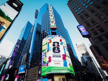 Anuncio de la copa Mundial 2026 en Nueva York, en diciembre de 2025.