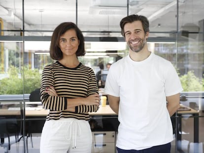 Rosa Espín y Manuel Deó, co-CEO de Ámbar.