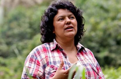 Berta Cáceres, ecologista asesinada en Tegucigalpa