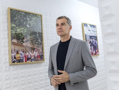 Toni Cantó, en Valencia, días antes de las elecciones autonómicas de 2019.