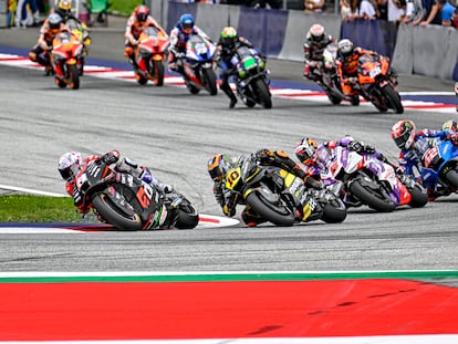 Una imagen del Gran Premio de Austria de Moto GP, celebrado en agosto de 2022