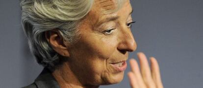 La directora gerente del Fondo Monetario Internacional (FMI), Christine Lagarde