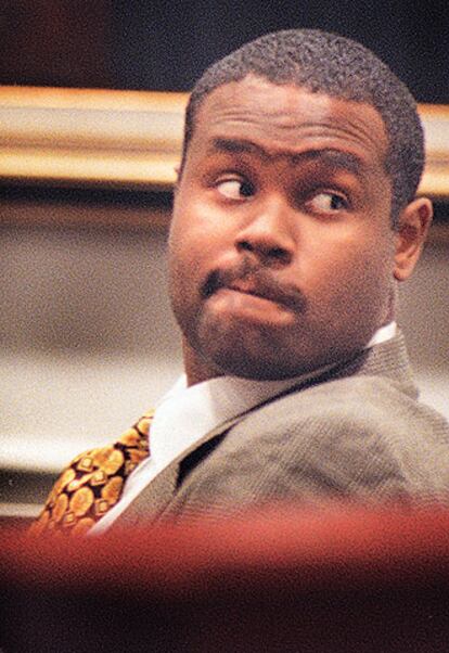 Daryl R. Atkins, durante el juicio contra él en 1998.