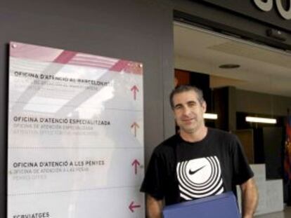 Jordi Cases, en octubre, cuando promovió el voto de censura.