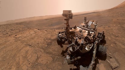 El rover 'Curiosity', en la superficie de Marte.