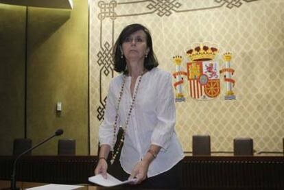 María Emilia Casas, presidenta del Tribunal Constitucional.