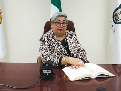 La jueza Angélica Sánchez Hernández en una fotografía publicada en sus redes sociales.
