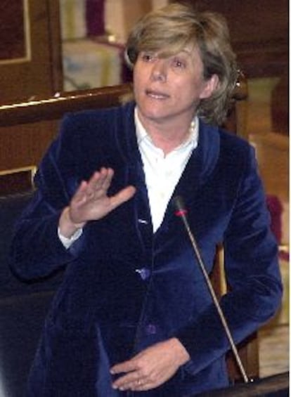 La ministra de Educación, Pilar del castillo, el miércoles en el Congreso.