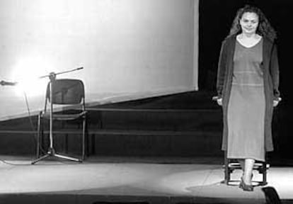 Sharon Sapienza, en la sala La Fundición de Sevilla.