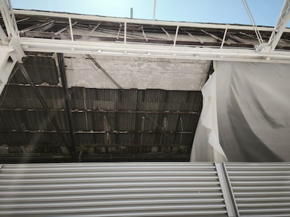 Parcela en obras en la calle de Doctor Esquerdo 138.